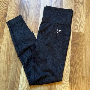 Gymshark Black Camo High-Waist Leggings